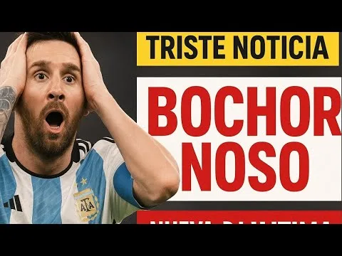 💥 HONTEUX, ASSEZ MAINTENANT ! LEO MESSI reçoit un COUP DUR de l’ARGENTINE