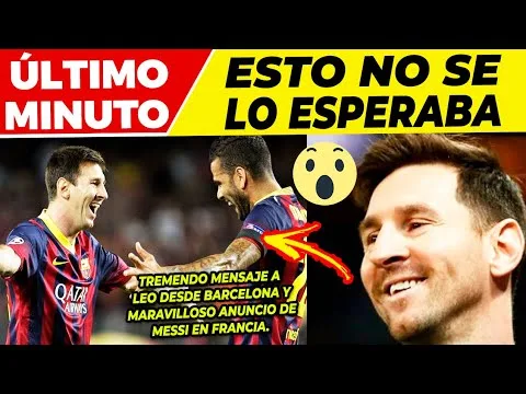¡B00M! MESSI LLAMADO a VOLVER al BARÇA PÚBLICAMENTE