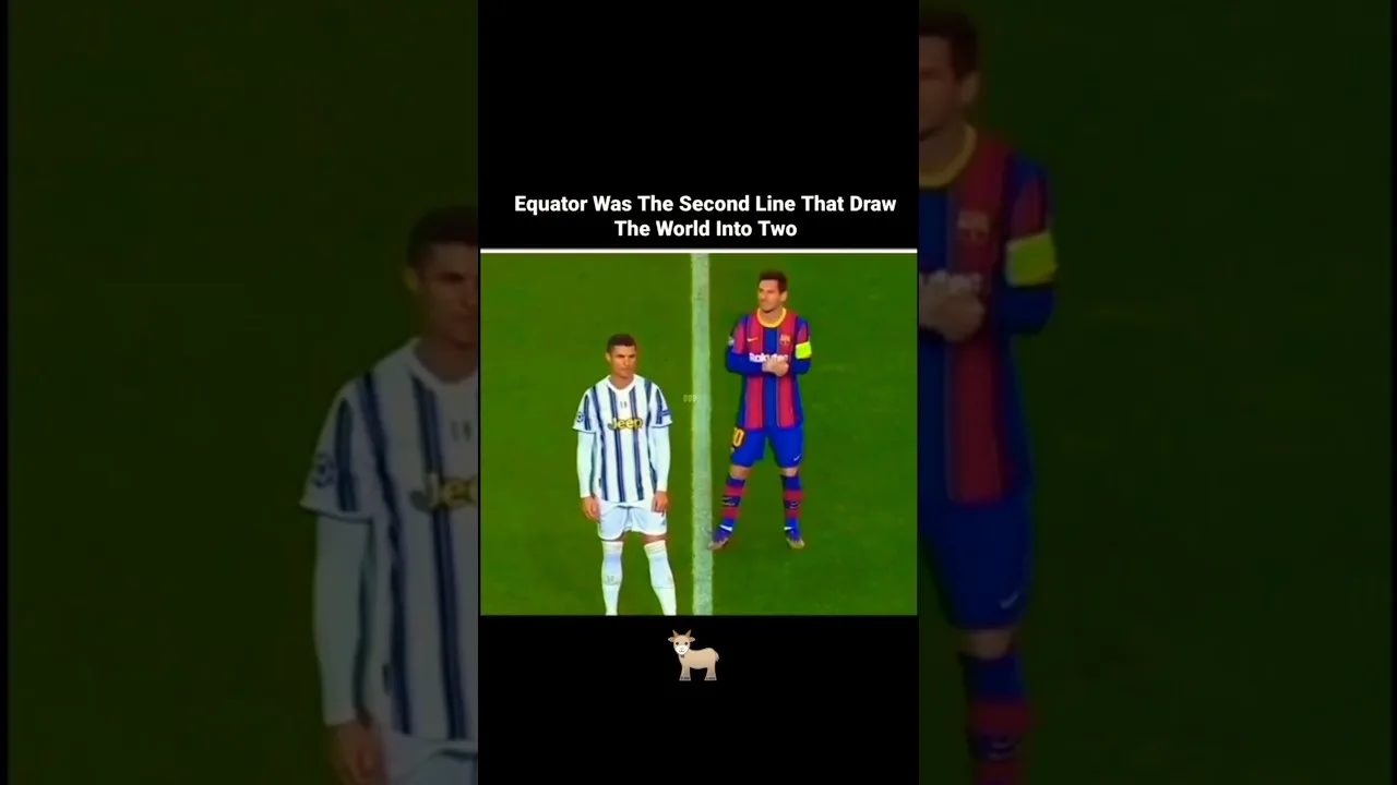 Deux chèvres dans un cadre 🐐💀 # shortsfeed #sports #Cristianoronaldo #LeoMessi #shorts