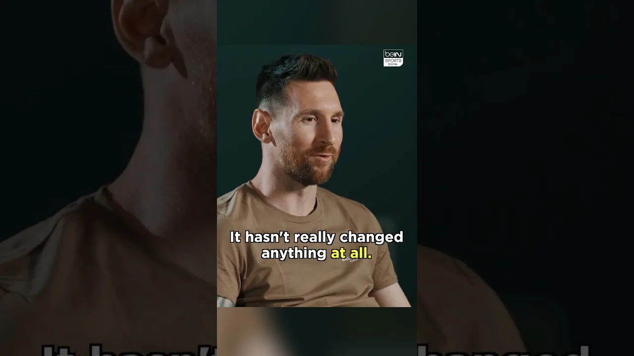 Messi: « I HAVE NOTHING LEFT TO ACHIEVE »