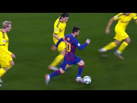 Lionel Messi vs Borussia Dortmund (Home) UCL 2019/20 –