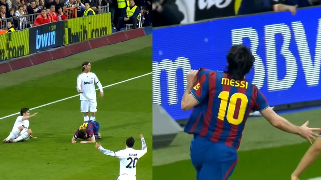 Lionel Messi Vs Real Madrid Dirty Tacticts ● Showing Them