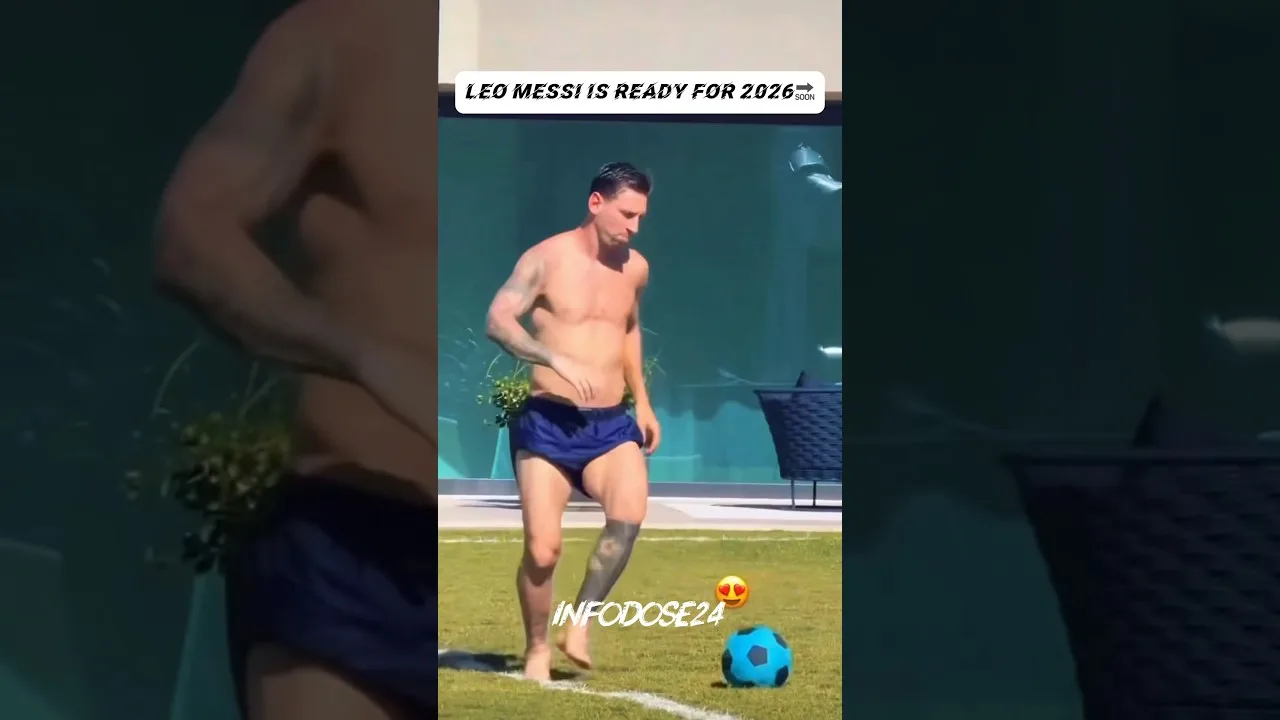 Leo Messi est prêt pour 2026😱