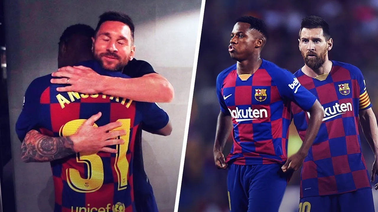 How Lionel Messi took Ansu Fati under his wing | Oh My Goal
