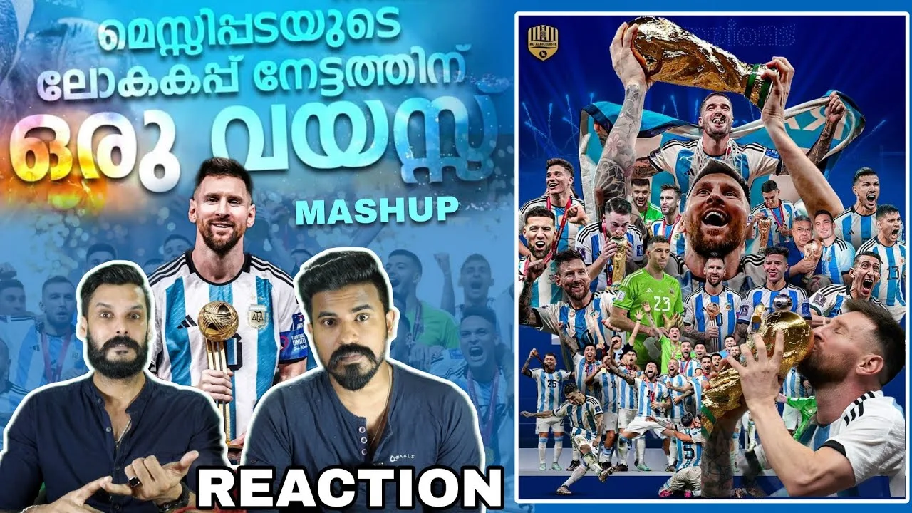 One Year Celebration of Qatar World Cup Argentina Leo Messi