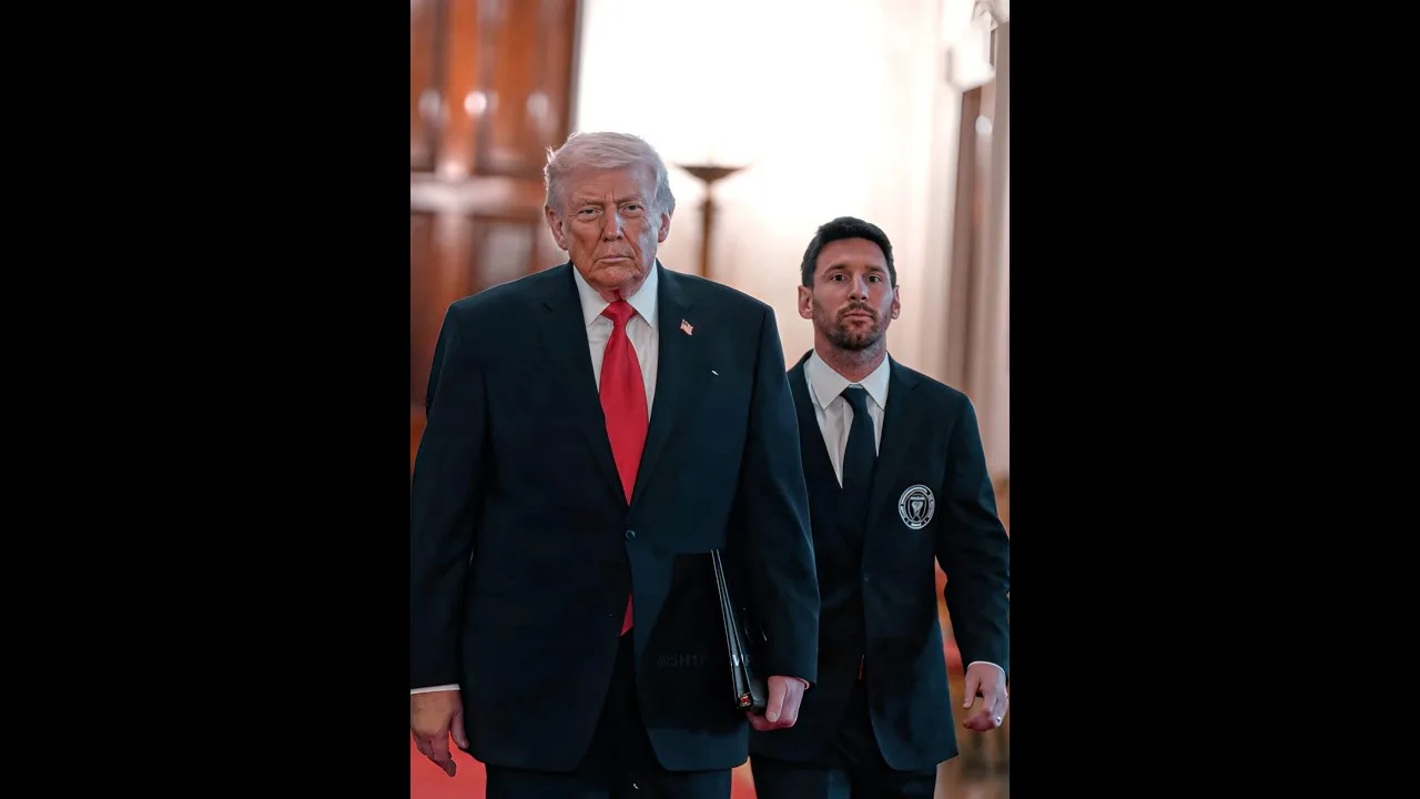 Trump Picks Messi 🐐🥶