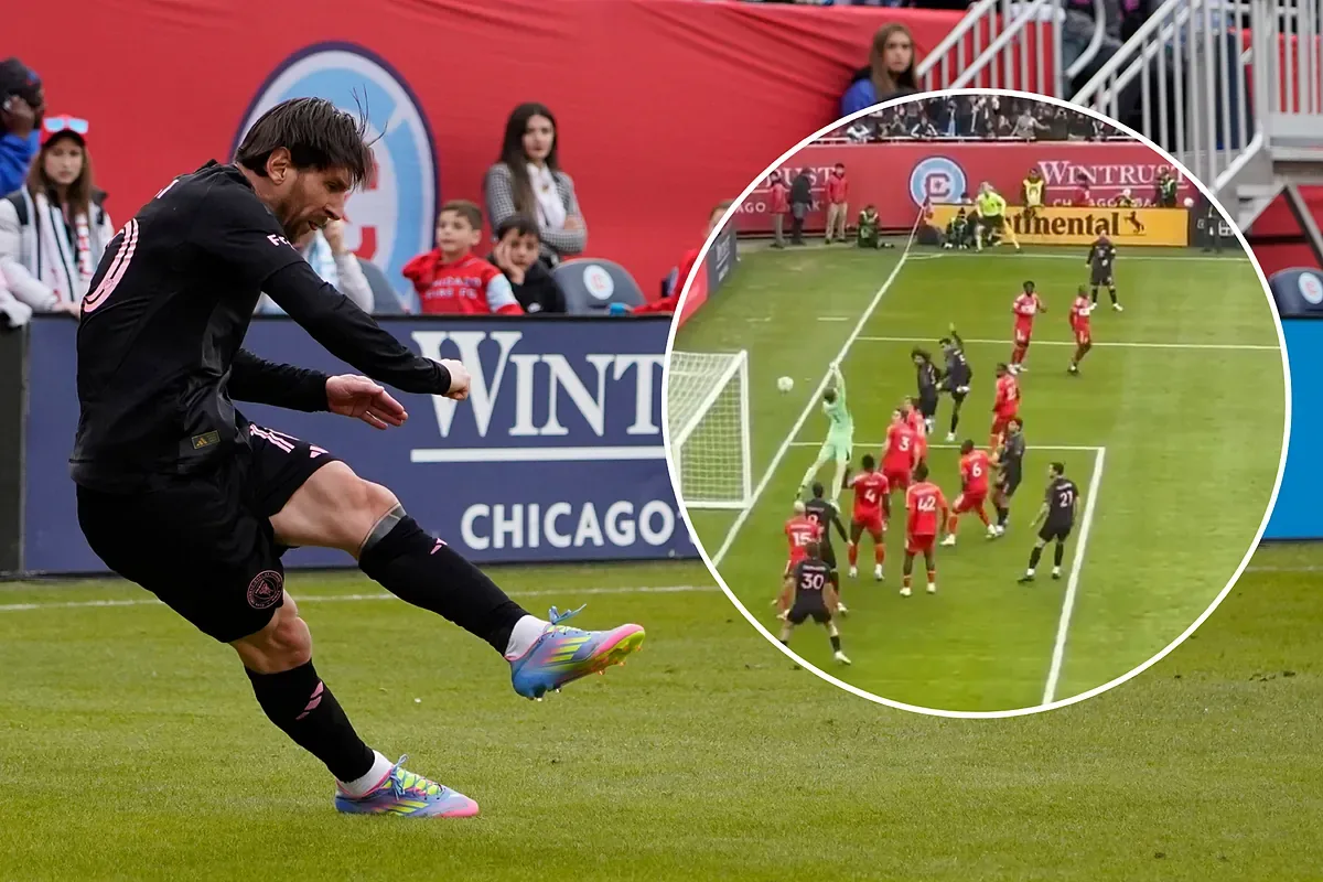 Lionel Messi étourdie presque Chicago avec un tir impensable qui a raté dans le choc record de l’Inter Miami