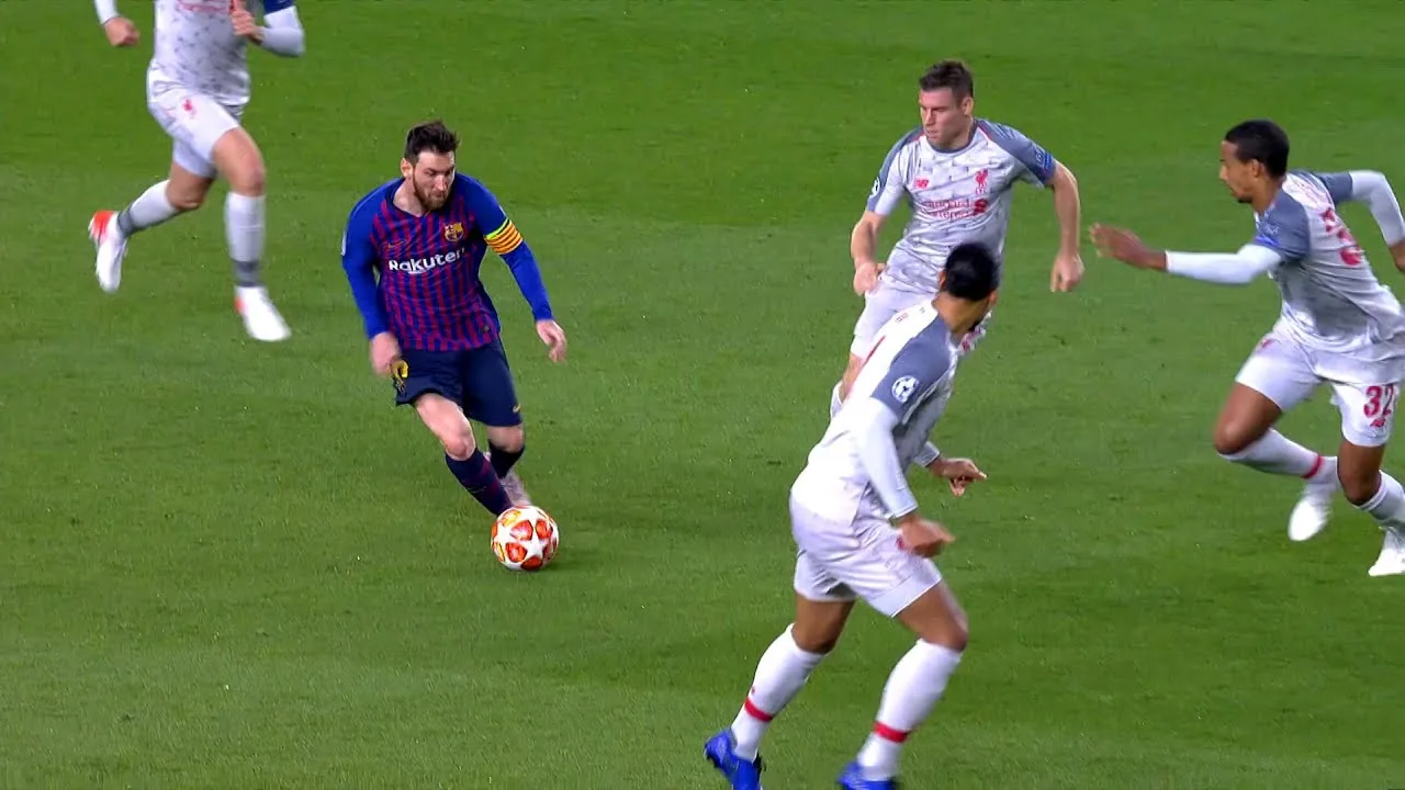 Lionel Messi contre Liverpool | UCL 18-19 HD 1080i