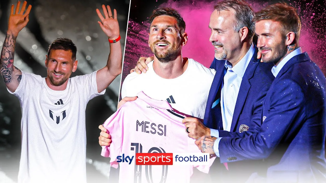 Lionel Messi’s SPECTACULAR Inter Miami Unveiling 🤩