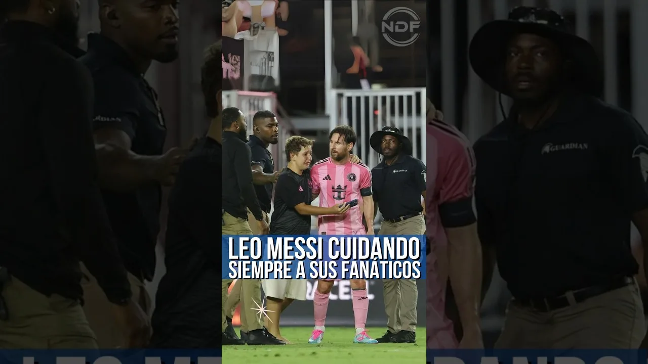 Leo Messi s’occupe toujours de ses fans 😍