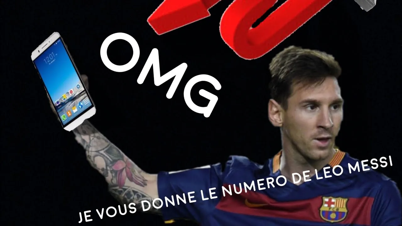 JE VOUS PRÉSENTES LE NUMÉRO DE LIONEL MESSI ?! ( Léo Messi )