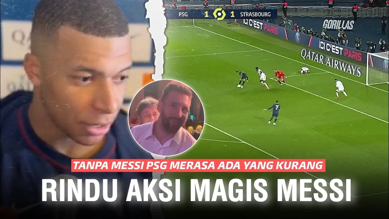 Kemenangan PSG kurang Komplit Tanpa Messi !!! Reaksi Respect