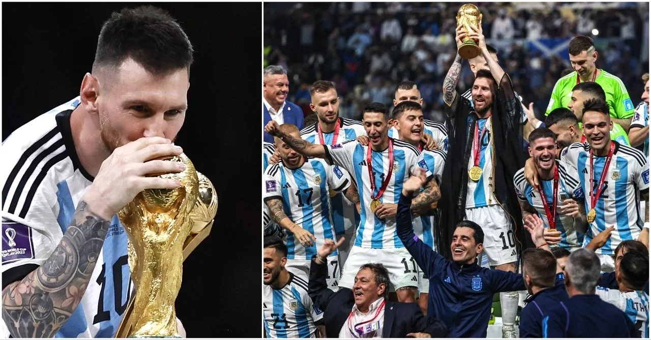 ‘J’ai gagné la Coupe du monde avec Lionel Messi