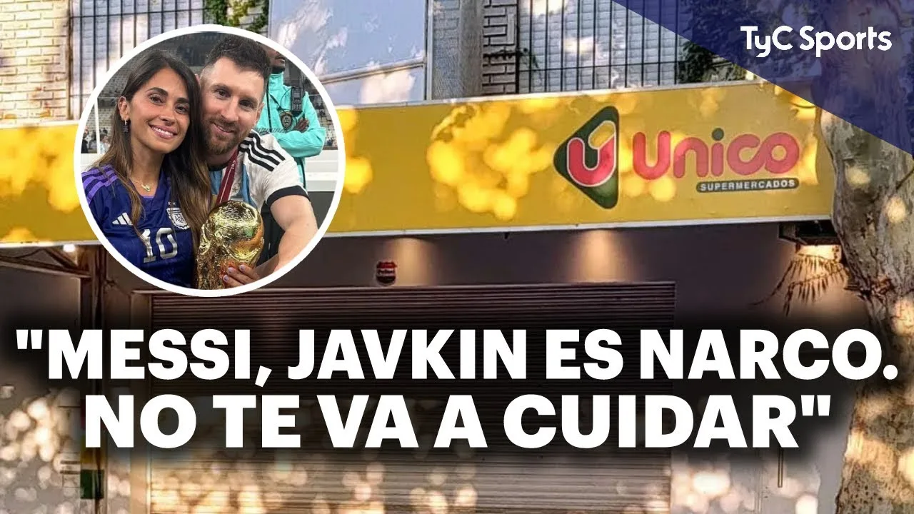 AMENAZARON A MESSI Y BALEARON UN SUPERMERCADO DE LA FAMILIA