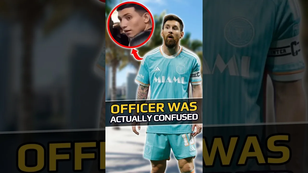 Que se passe-t-il lorsque vous arrêtez accidentellement Lionel Messi #shorts