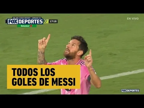 😎⚽🔝 LIONEL MESSI et tous ses BUTS en 2025 avec le champion INTER MIAMI en MLS