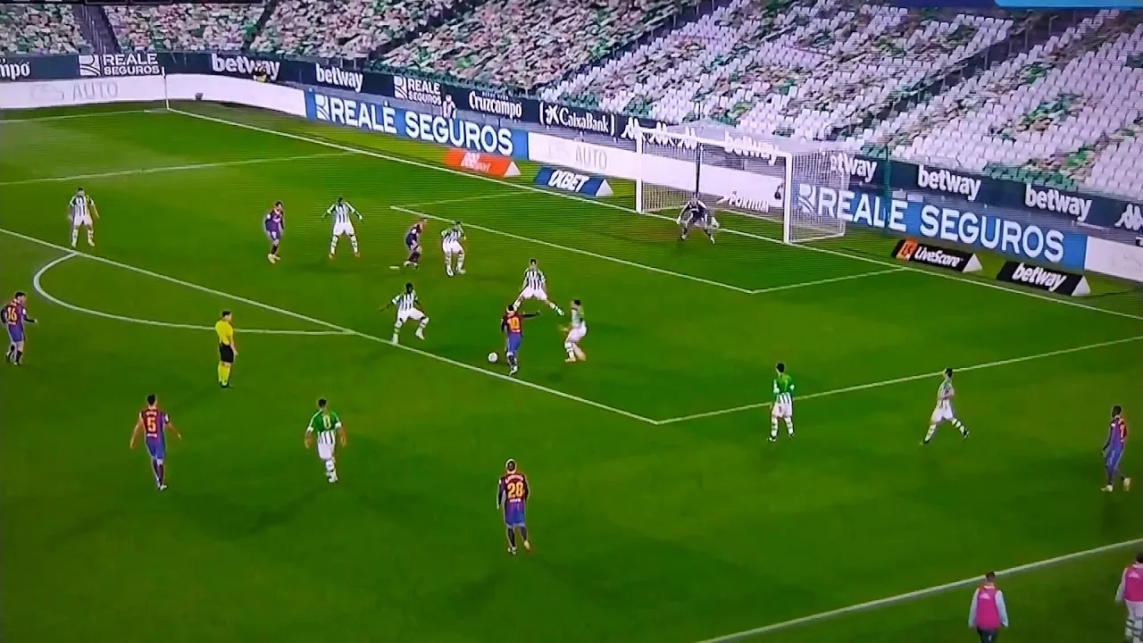 FC Barcelona vs Betis 1 – 1 Lionel Messi Goal! 08/02/2021