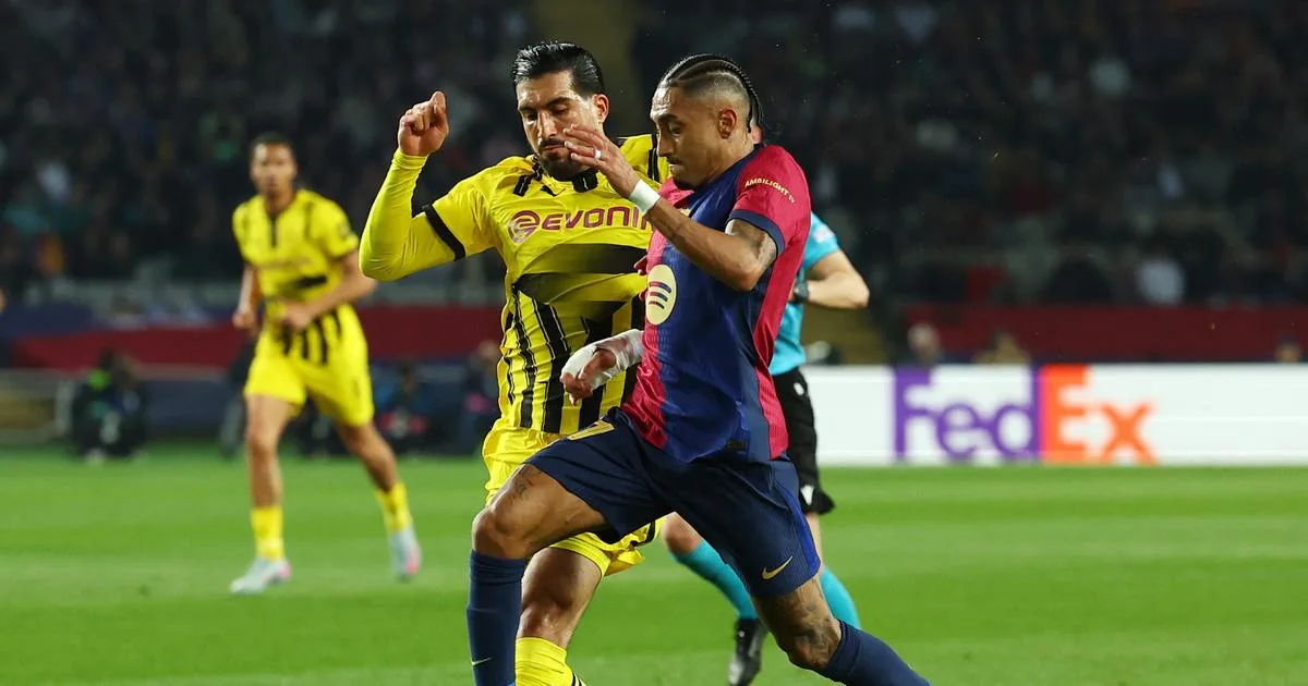 stratosphérique, Raphinha égalise un record européen de Lionel Messi