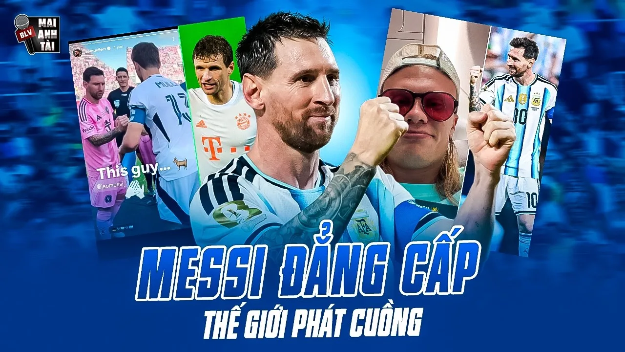 LE MONDE EST FOU PARCE QUE MESSI EST TELLEMENT CLASSE | HAALAND, MULLER EXCITÉS, WENGER COMPLÈTEMENT ADMIRÉ