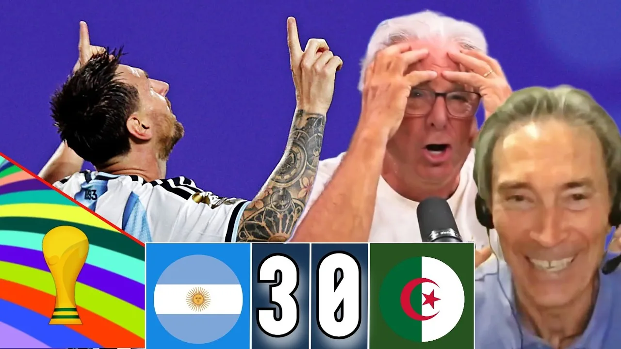 🐐🇦🇷 MESSI LIBÈRE LA FOLIE | RÉSUMÉ CHIRINGUITO LIVE ARGENTINE 3-0 ALGÉRIE