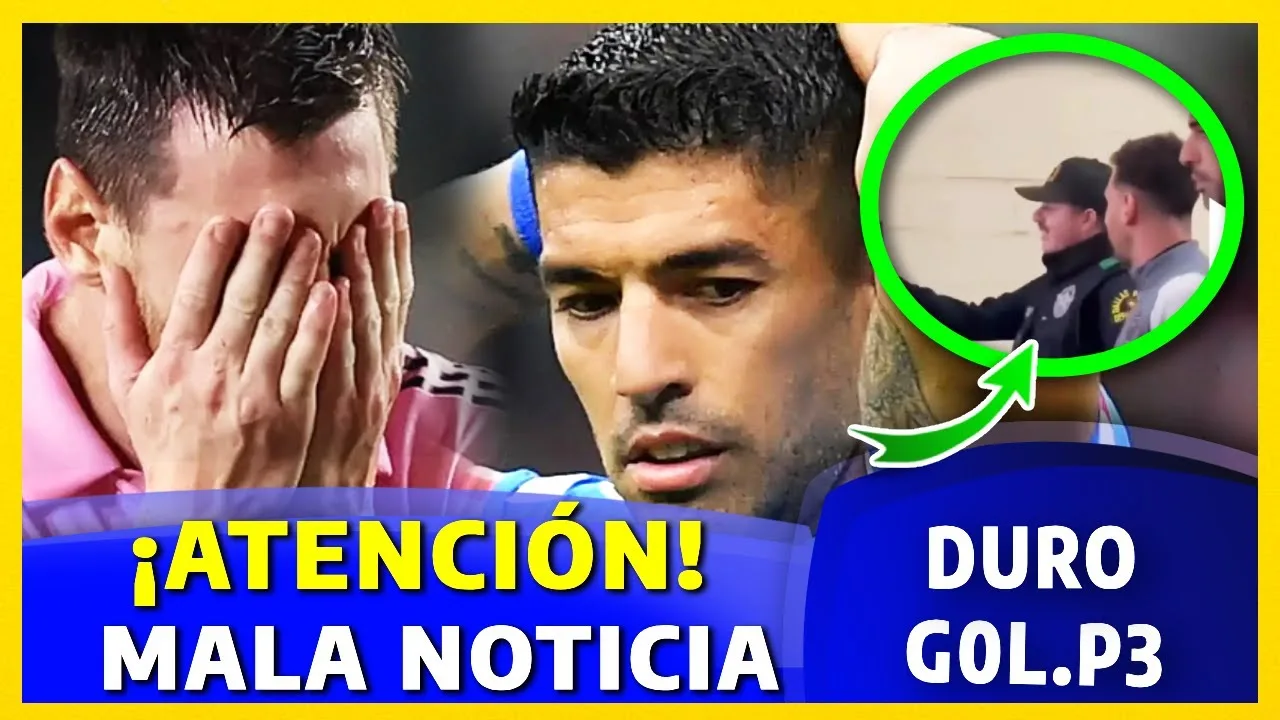 ¡OH NO! La INESPERADA REACCIÓN de LEO MESSI y LUIS SUÁREZ,