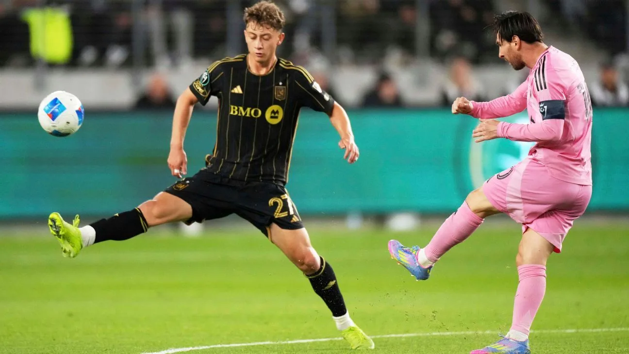 LAFC ARDES ENTER MIAMI, LIONEL MESSI dans la Coupe des champions de la CONCACAF