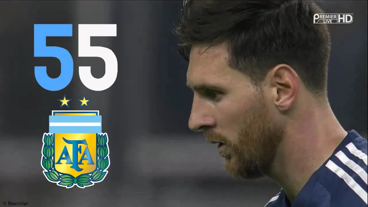 Lionel Messi • All 55 Goals For Argentina • NEW RECORD (HD)