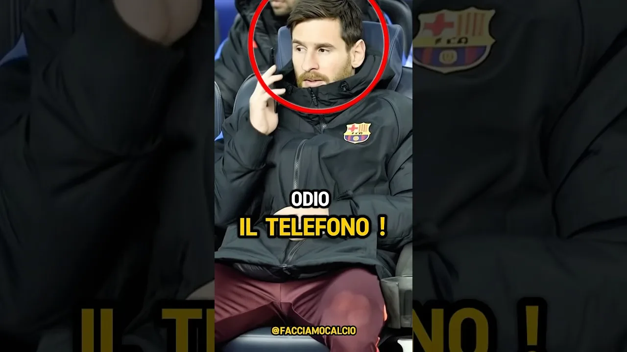 Leo Messi ha vietato il telefono ai suoi figli ❌