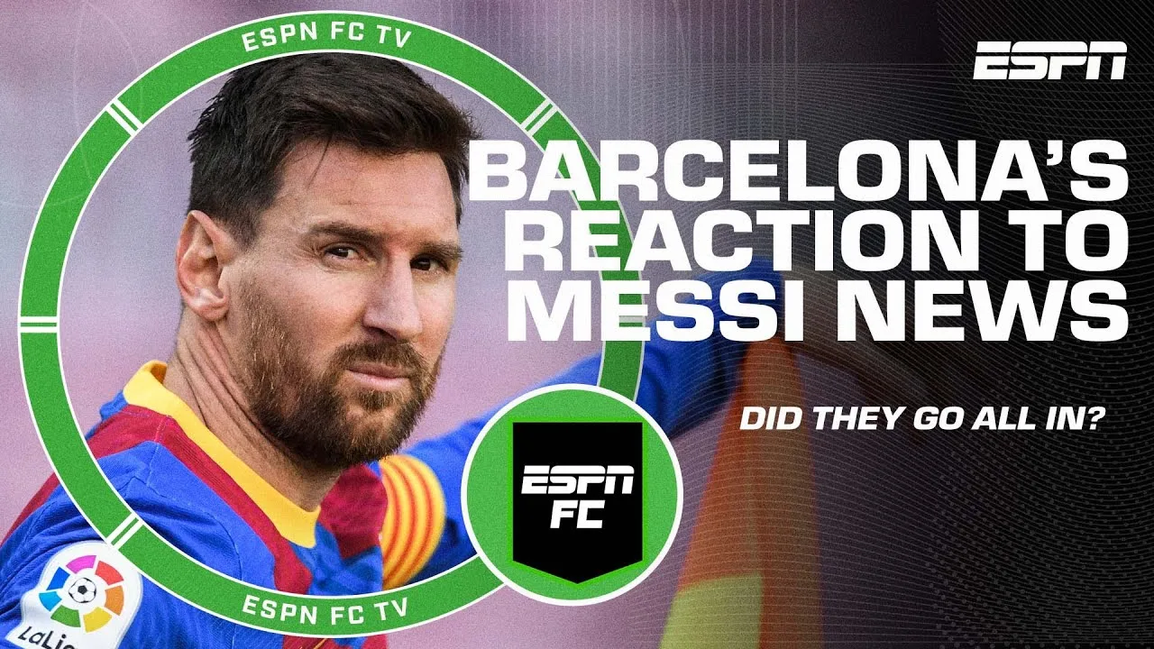 Reality check for Barcelona? ESPN FC discusses Lionel Messi