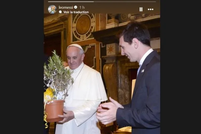 Lionel Messi réagit à la mort du Pape François – L’Équipe