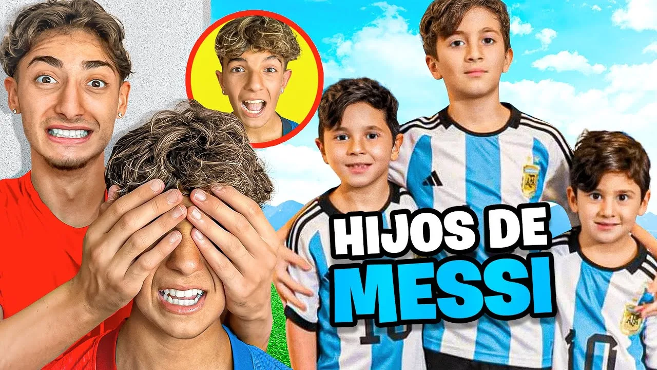 Les enfants de Leo Messi veulent nous rencontrer en personne!