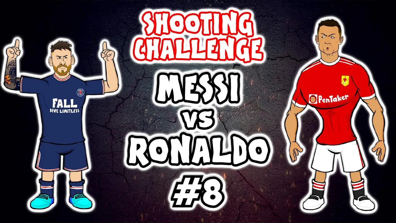 Cristiano Ronaldo vs Leo Messi – The Shooting Challenge!