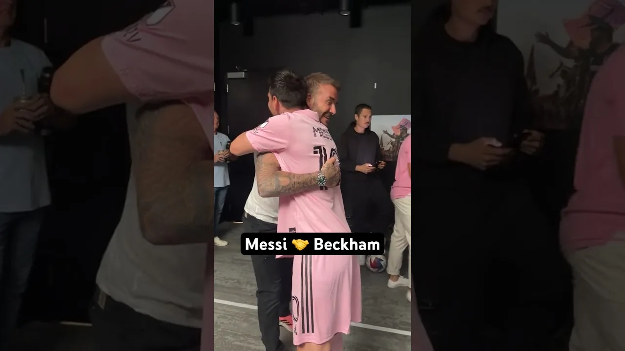 Leo Messi links up with David Beckham in his new Inter Miami