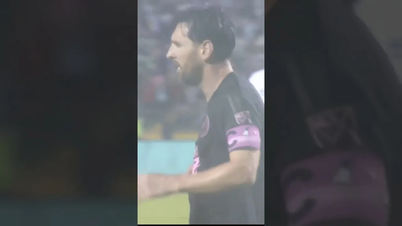 Gol de Leo Messi en el Estadio Olímpico Metropolitano contra CD Olimpia 🇦🇷⚽️ #messi #honduras