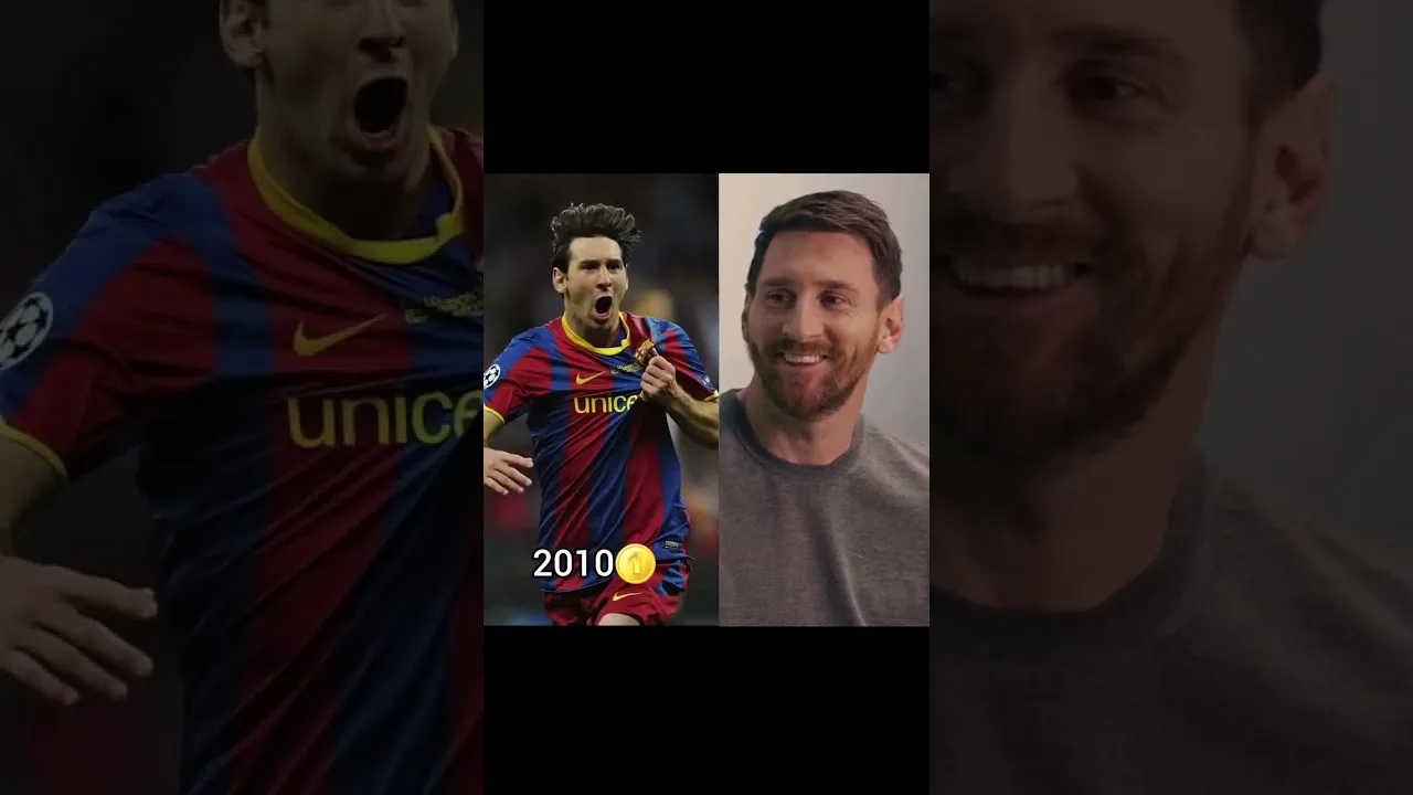 Lionel Messi Evolution Over The Year… #shorts