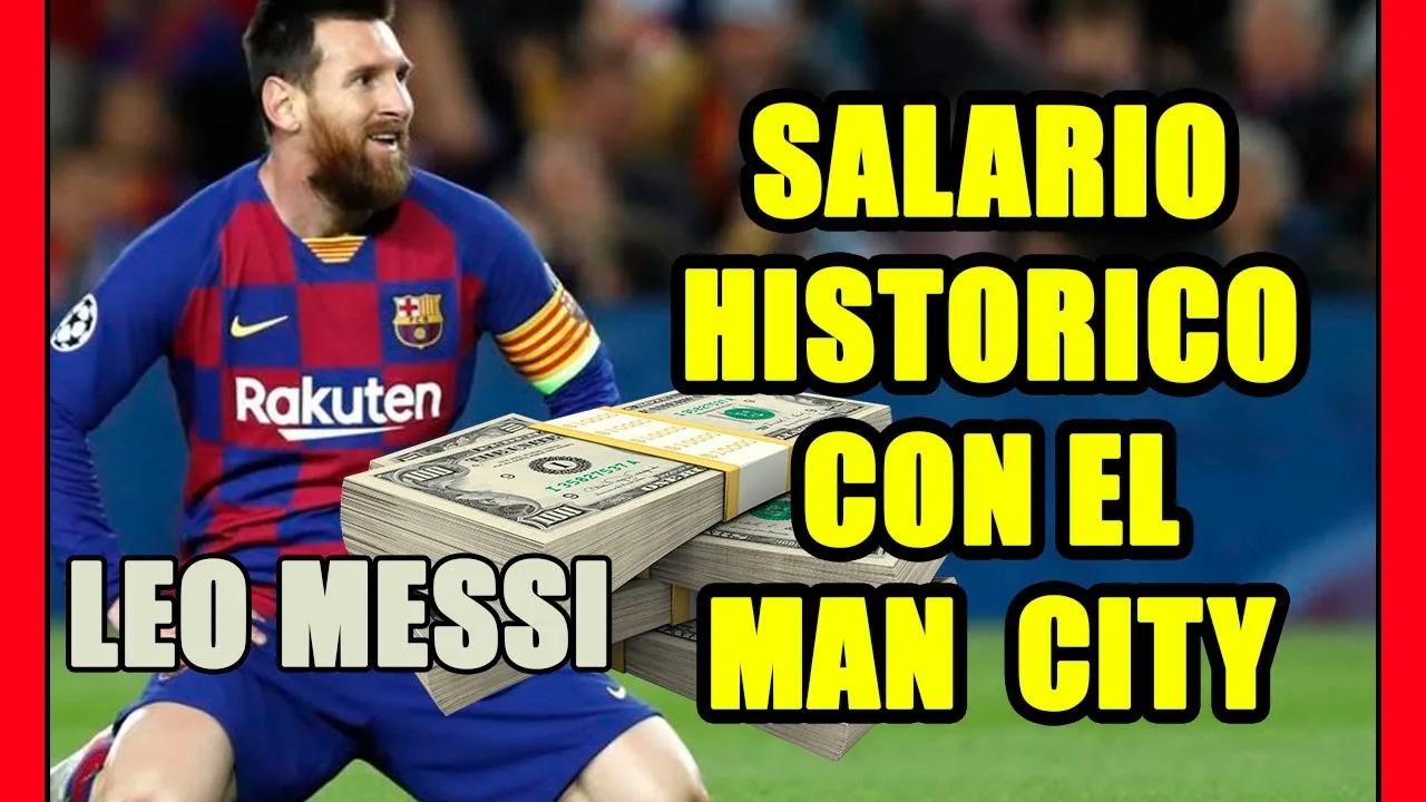 El CITY romperá la CAJA para fichar a LEO MESSI: ¡SALARIO