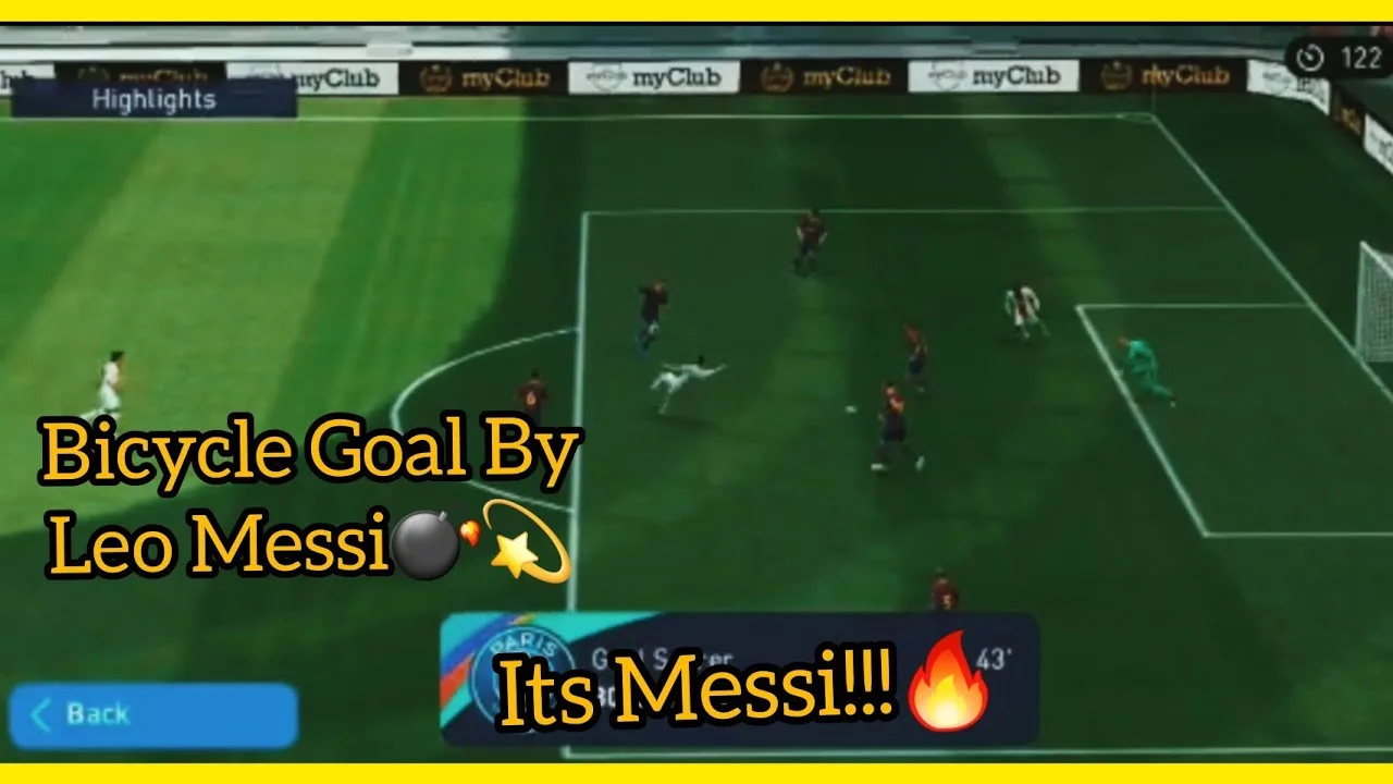 Crazy Bicycle Goal By Leo Messi😄😆