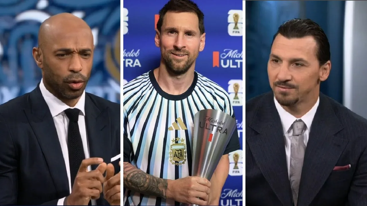 « SEULEMENT CHÈVRE! » Henry et Zlatan réagissent alors que Messi surpasse Haaland et Mbappé lors d’une journée historique