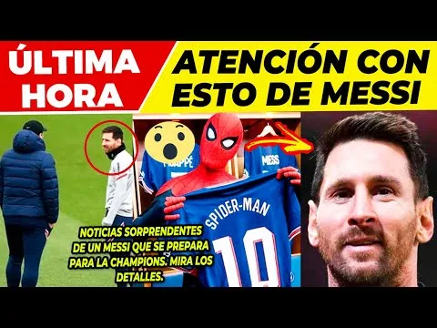 INESPERADA NOTÍCIA de LEO MESSI CONFIDENCIAS de LEO con
