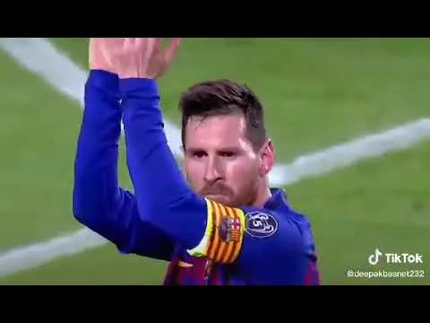 Leo messi freekick against liverpool UCL 2018/19