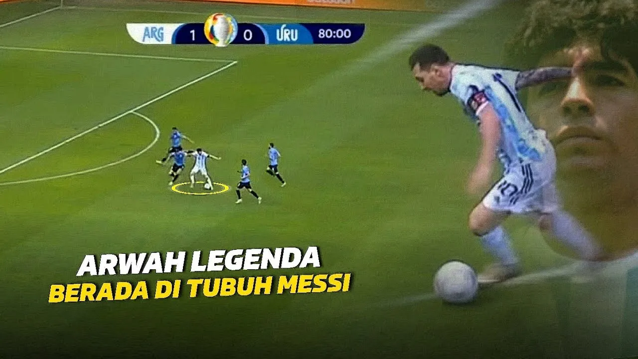SEPERTI MELIHAT MARADONALihat Aksi Saat Lionel Messi
