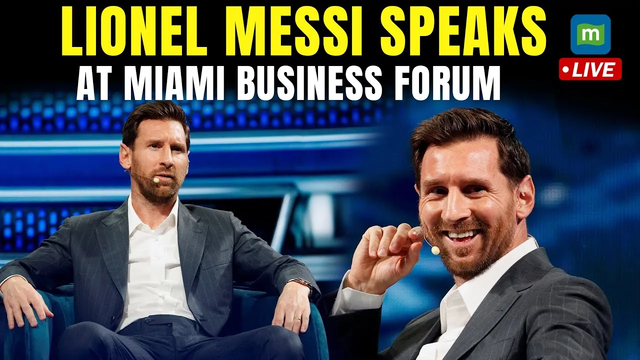 EN DIRECT : Lionel Messi s’exprime à l’America Business Forum 2025 à Miami, en Floride