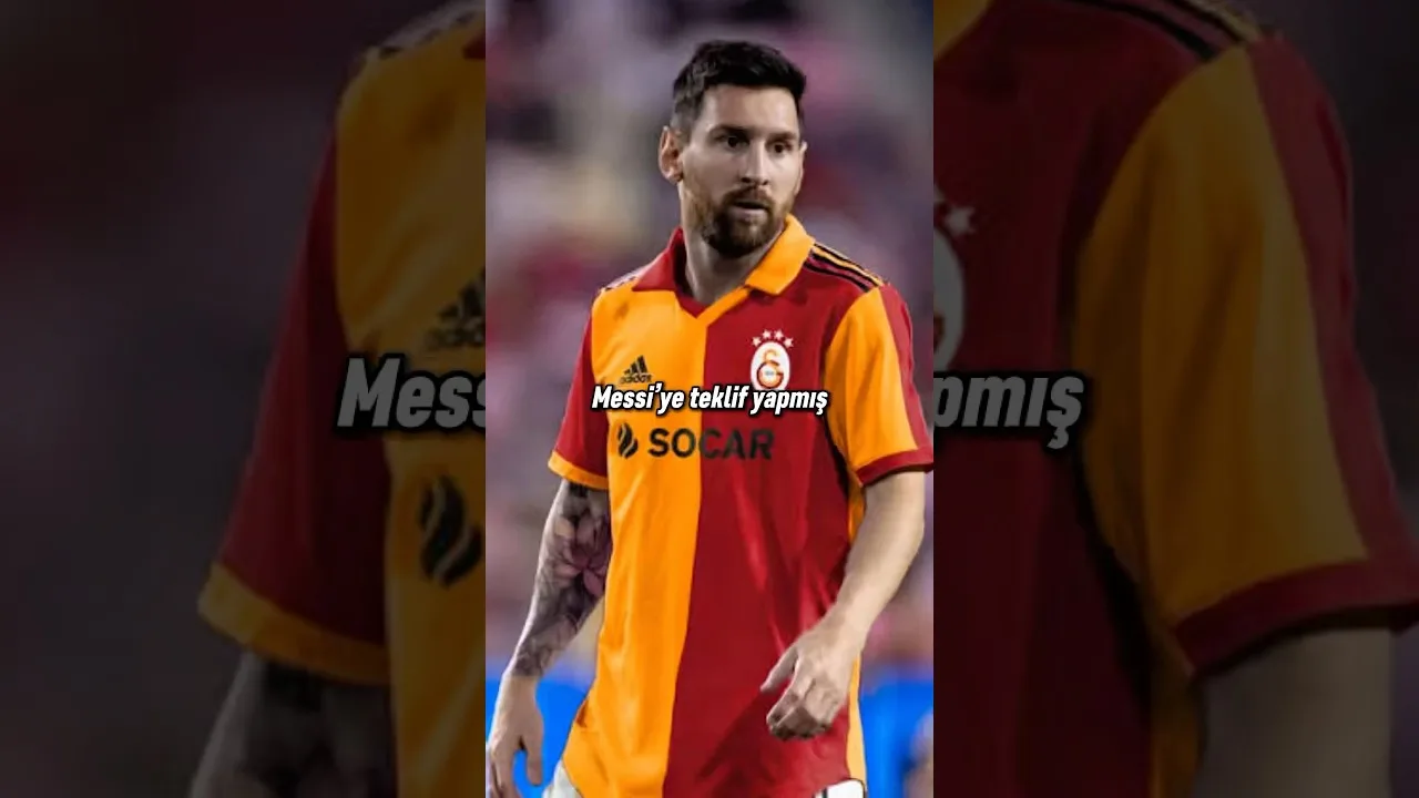 Galatasaray Messi’ye teklif yapmış 🤩 #galatasaray #futbol