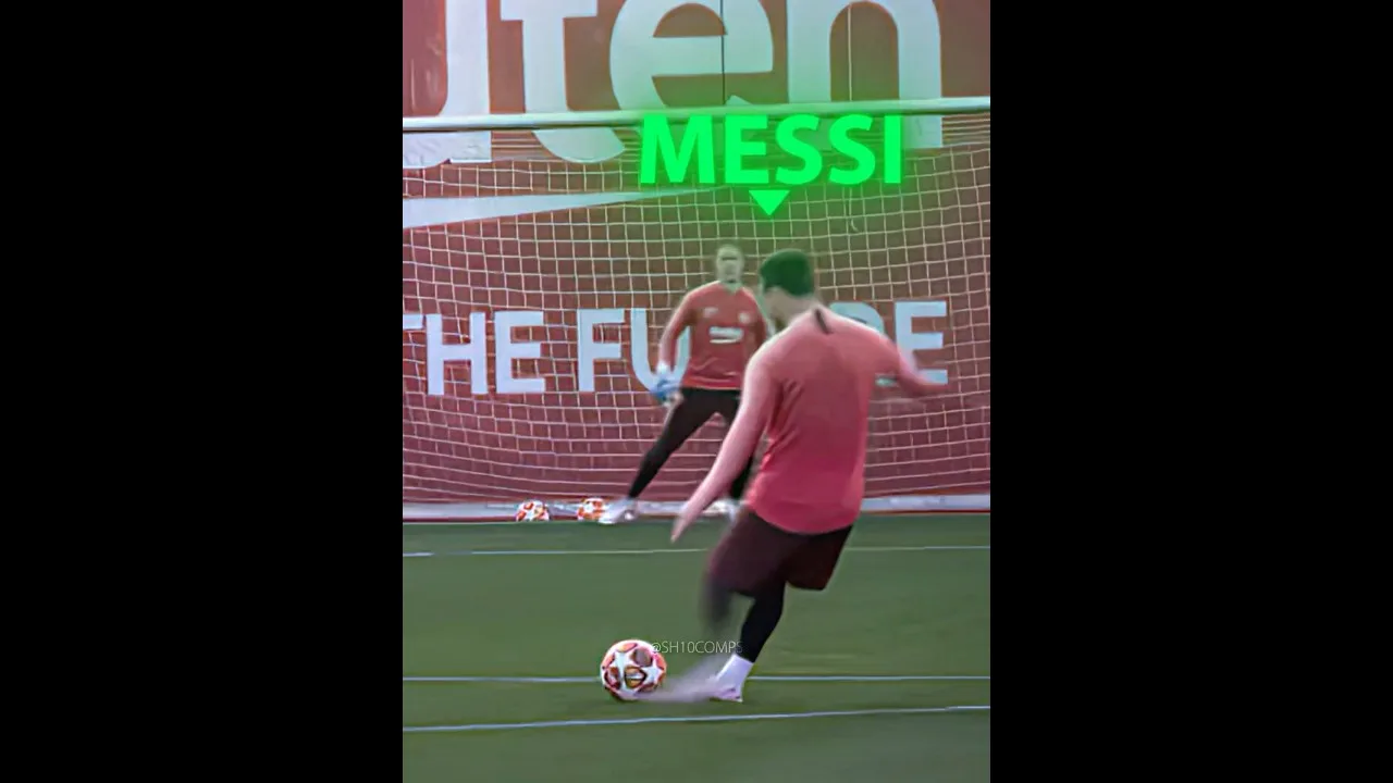 Messi Practiced… Then did this 😱🔥