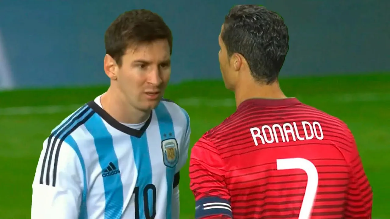 When Cristiano Ronaldo Meets Lionel Messi for the First Time