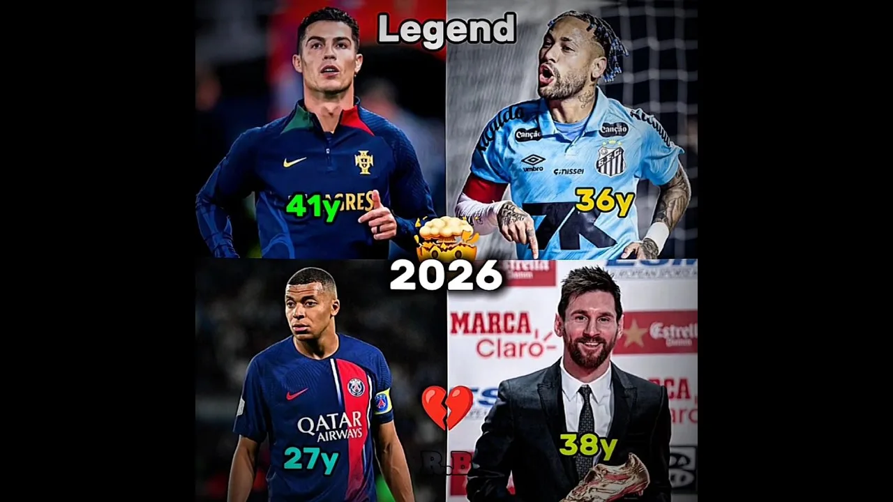 Cristiano Ronaldo x Lionel Messi x Kylian Mbappé x Neymar Jr x Pelé x Diego Maradona☠️🤣
