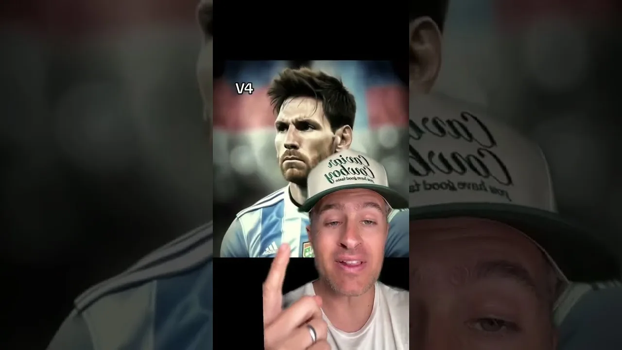 Midjourney Evolution with Lionel Messi ⚽ #ai #marketing