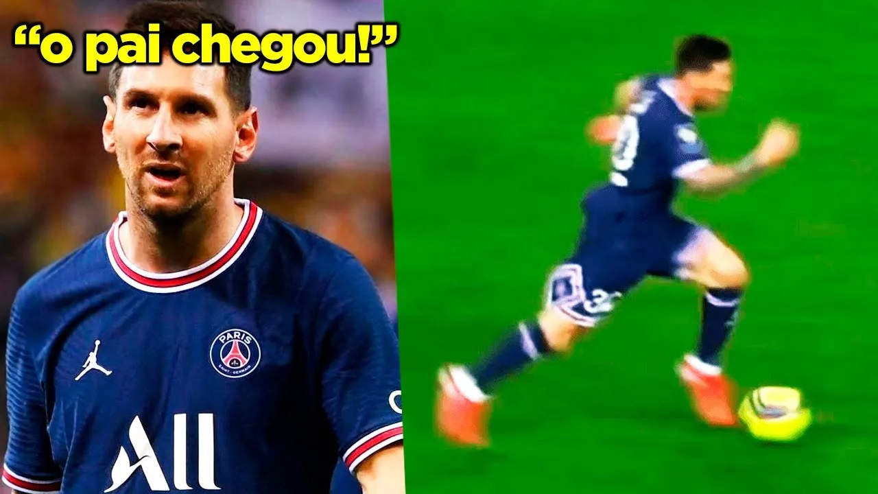 A ESTREIA DE LIONEL MESSI PELO PARIS FOI LOUCA!!! PRIMEIRO