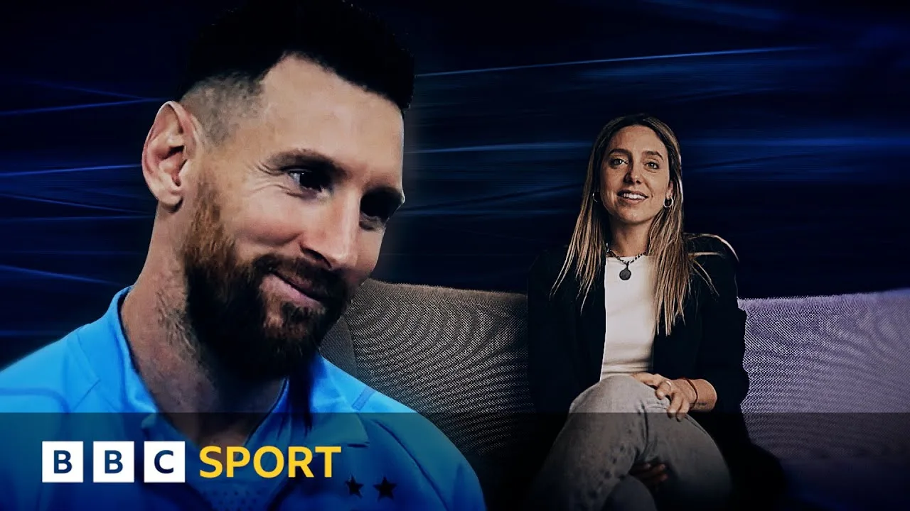 Argentinian reporter on magical moment with Lionel Messi |