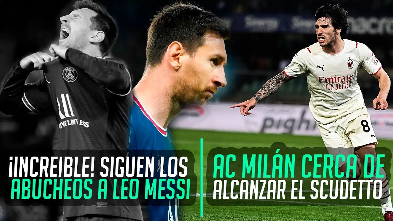 AFICIONADOS del PSG ABUCHEAN a LEO MESSI | CITY SENTENCIA la